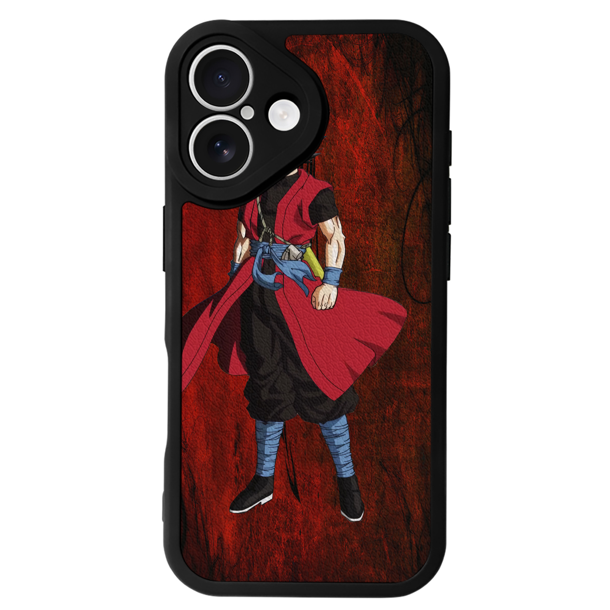 （画像用） ドラゴンボール DRAGON BALL 【iPhone 16シリーズ対応】シリコンスマホケース（レザー調） 材質：シリコン